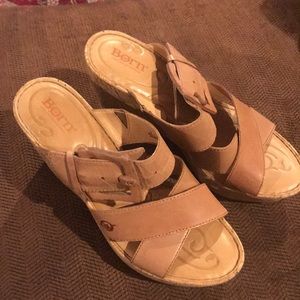 Born wedge sandals